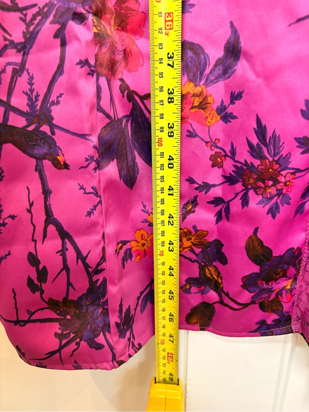 Urban outfitters Audrey Lace flora Slip midi Dress size small - Picture 14 of 14